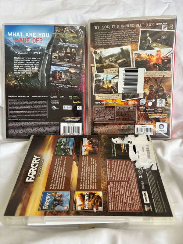 Far Cry PC Svd Rom 5 Discs Far Cry 2 Sealed,