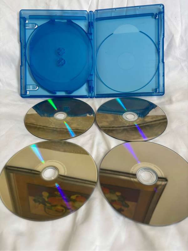 Shrek Blu-ray 4 Discs Four Films in 3D TheComplete Collection