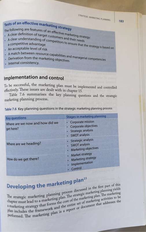 Applied Strategic Marketing 4th Edition Plastic Covered C J Jooste, JW Strydom