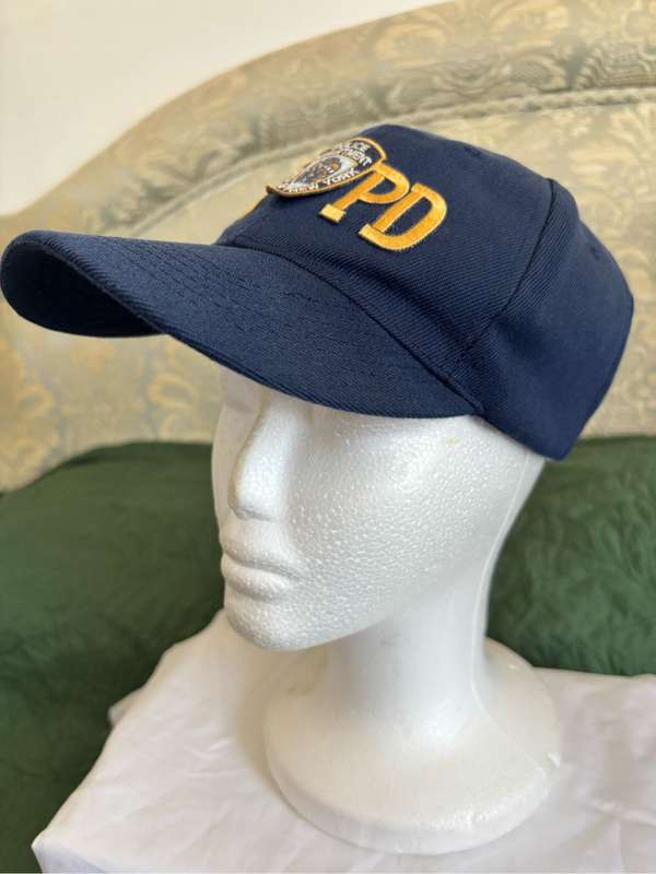 New York Police Department Baseball Cap Vintage