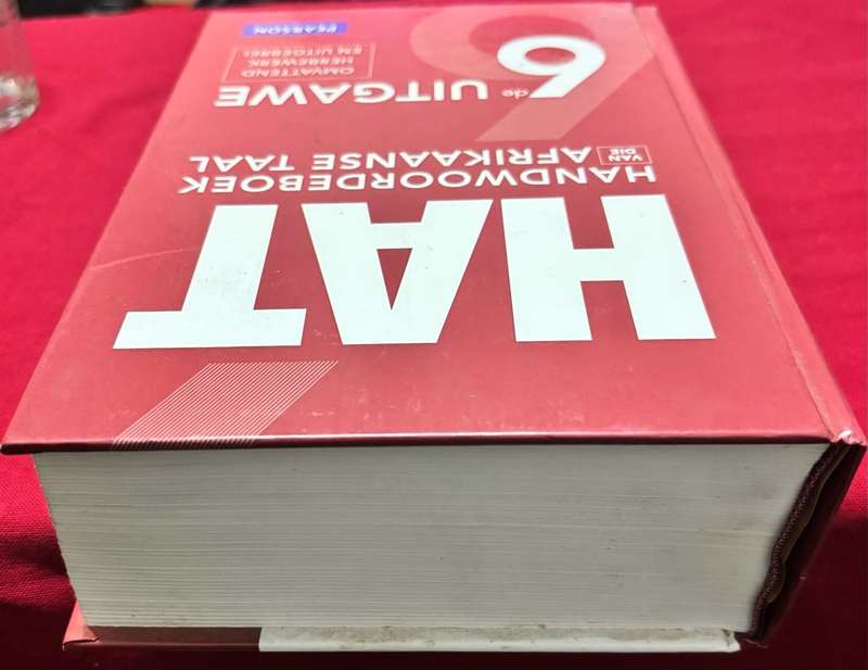 HAT Handwoordeboek Afrikaanse Taal 6de Uitgawe Pearson
