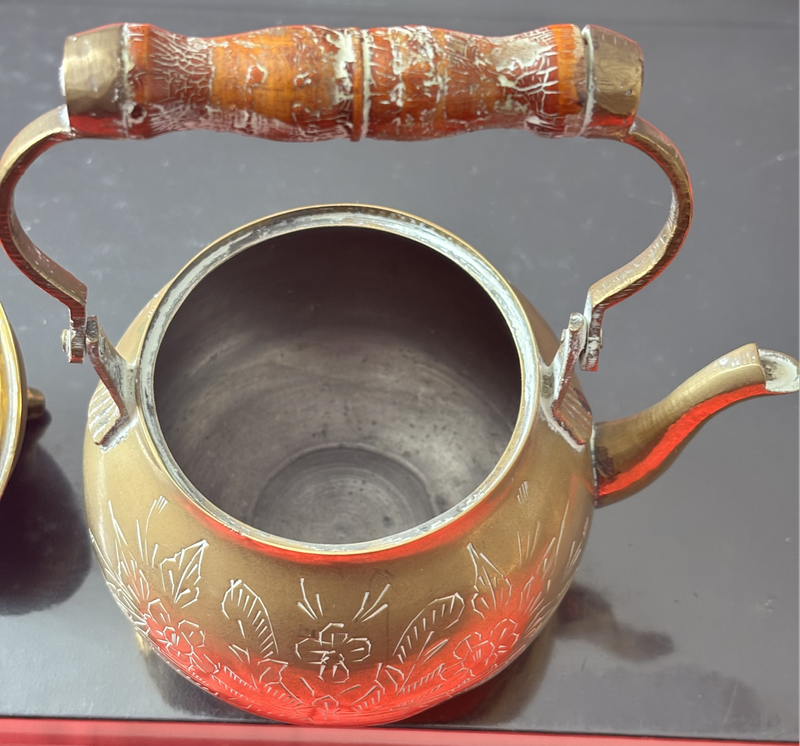 Brass Tea Pot Vintage
