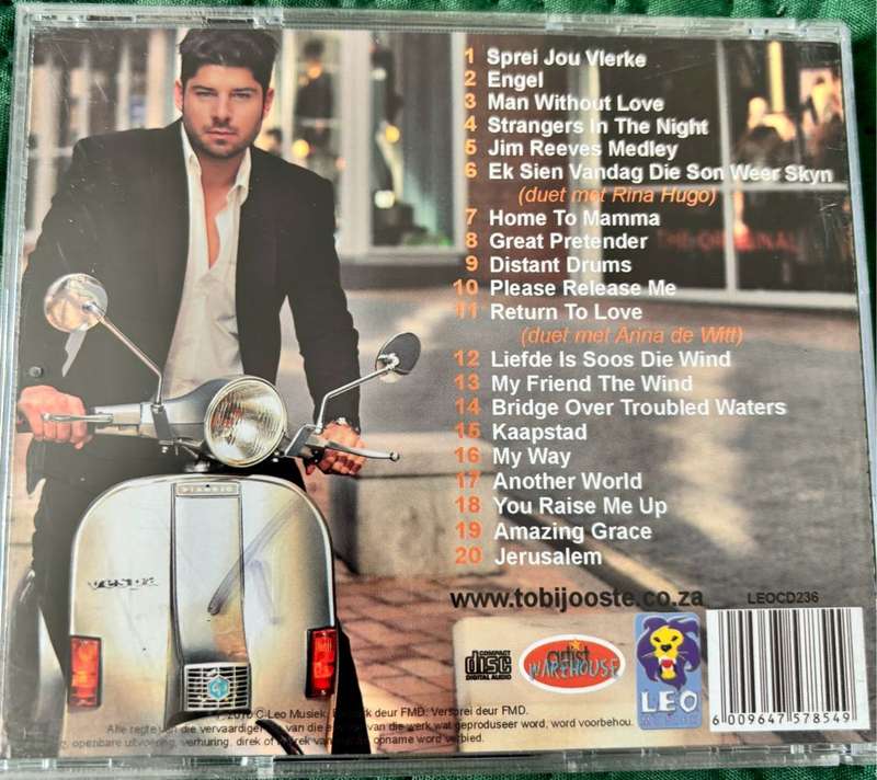 Tobi Jooste Autographed Signed Geteken Drie CDs