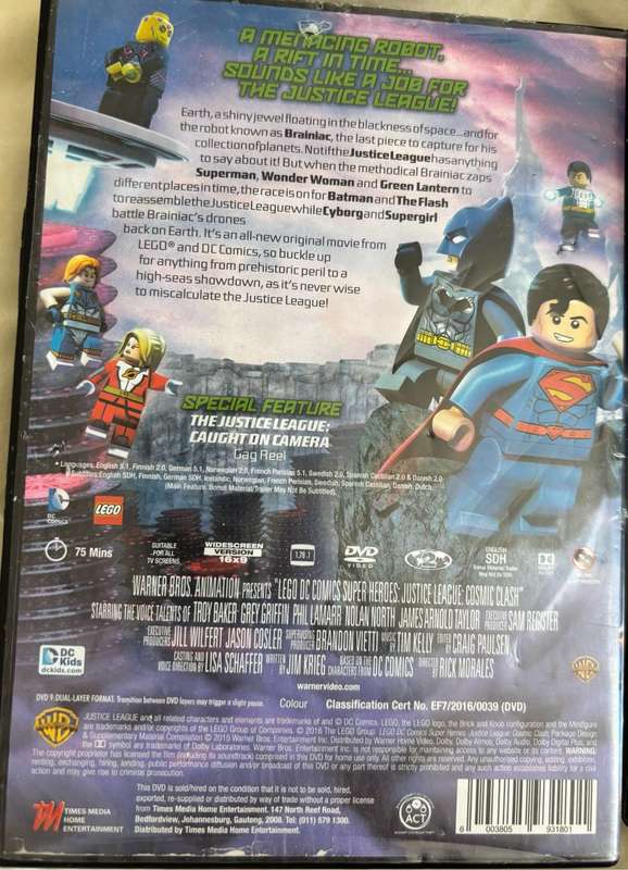 2x Lego Movies Justice League & DC Superhero Girls l, PC DVD Pirates of the Caribbean