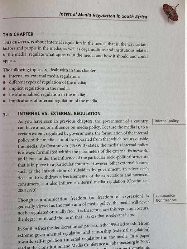 Media Studies Policy Management and  2nd Edition Volume 2, Pieter Fourie