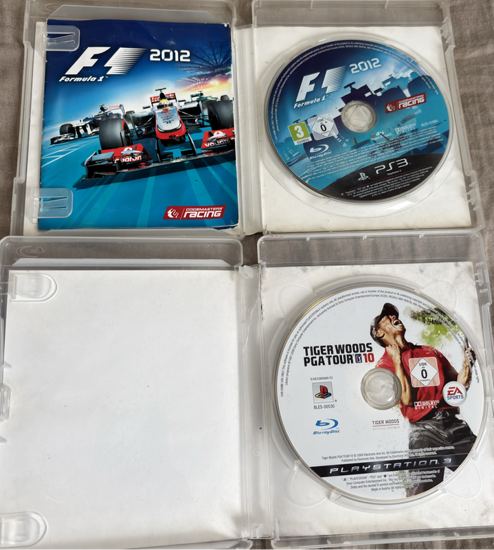 PA3 Lit Formula 1 2012 & Tiger Woods PGA Tour 13