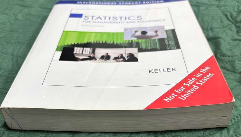 Statistics for Management and Economics 7th Edition Keller