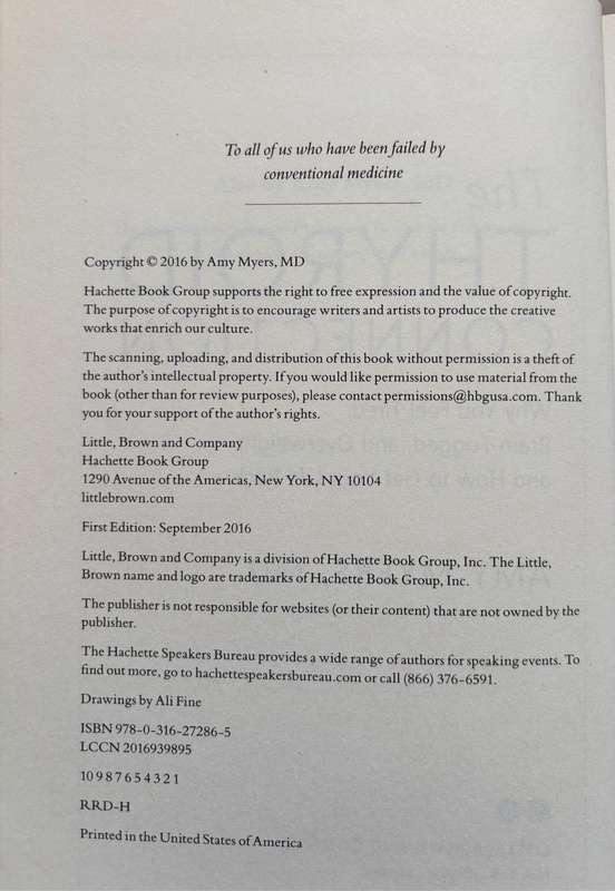 The Thyroid Connection by Amy Myers, MD