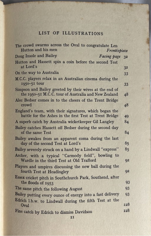 Old Signed Cricket 1st Edition Playing to Win by Trevor Bailey 1956