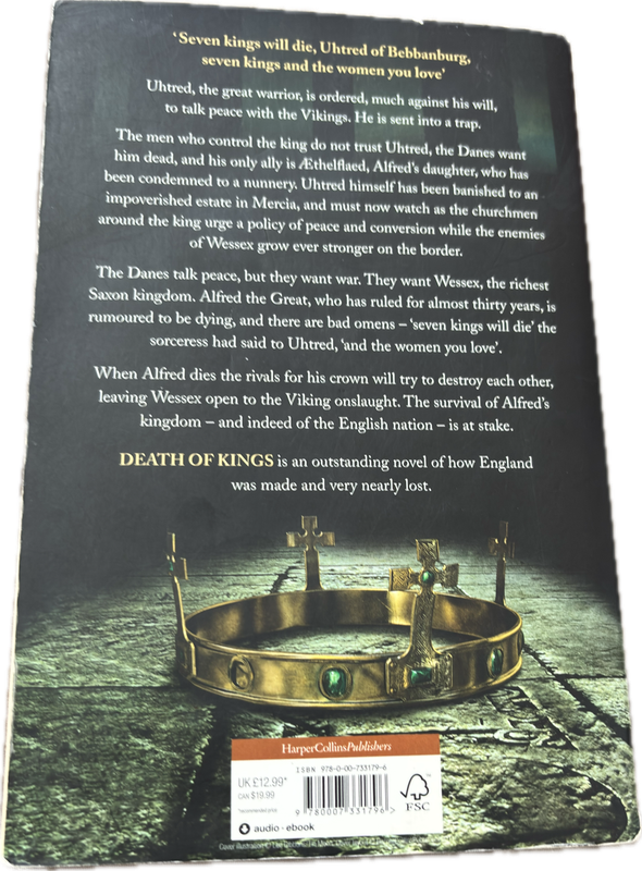 2 Novels Bernard Cornwell Death of Kings & The Last Star Rick Yancey
