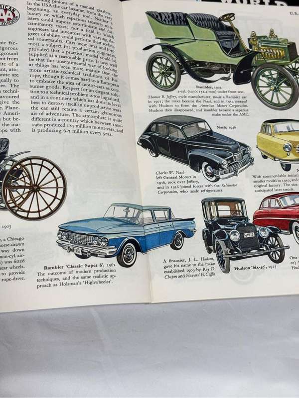 Cars of the World Part 1-4 in cover J D Scheel