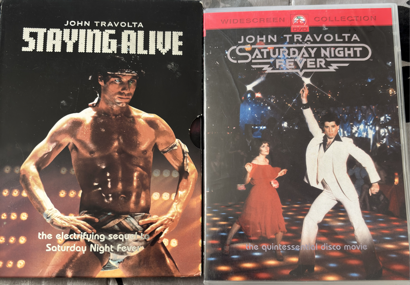 DVD Saturday Night Fever & Staying Alive John Travolta