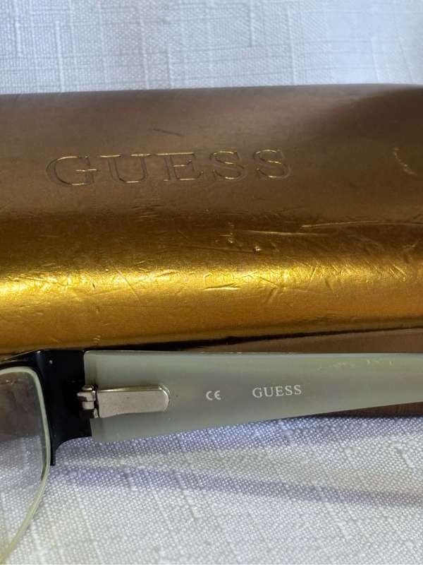 Guess Eyewear Frame and Gold Case Rectangle