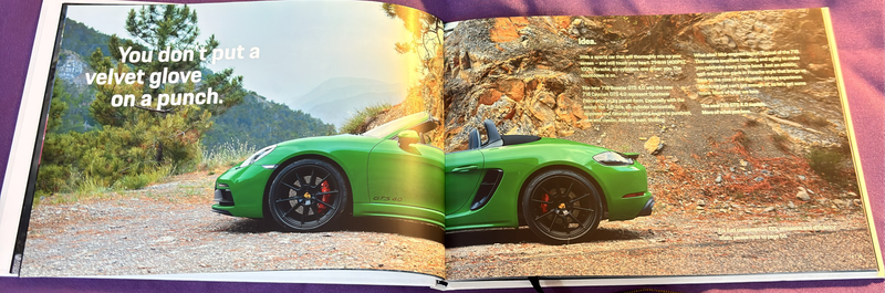 Porsche Books x 2, 718 Spyder & 78 GTS 4.0 Models