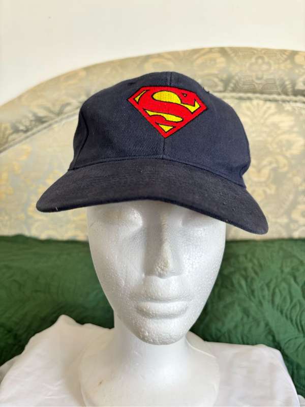 Superman Embroidered Vintage Hat