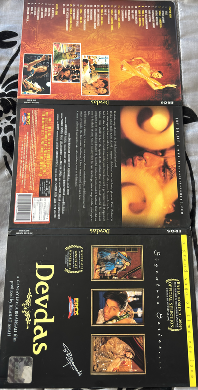 Devdas Hindi Indian Signed Movie Box Limited