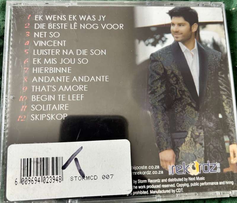 Tobi Jooste Autographed Signed Geteken Drie CDs