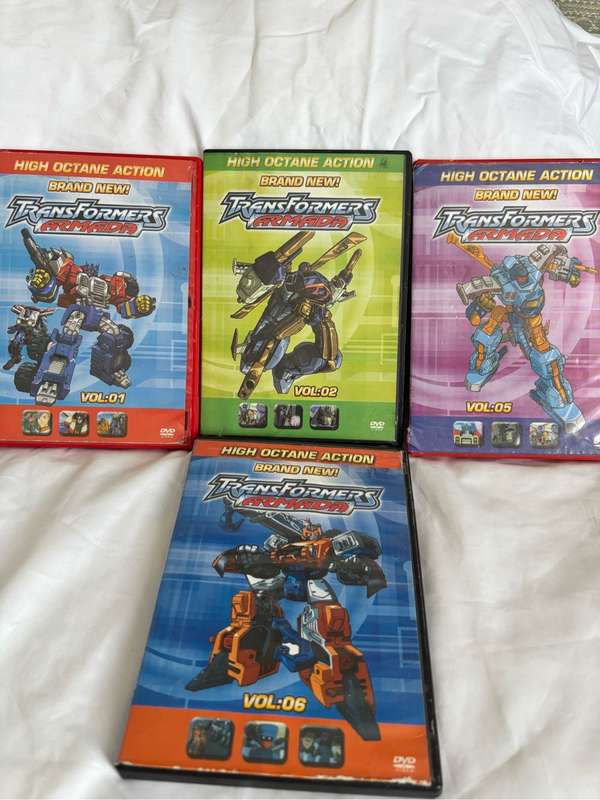 Transformers Amada 2006 Volume 1, 2, 5, 6 and DVD 2 Disk Special Edition 2007