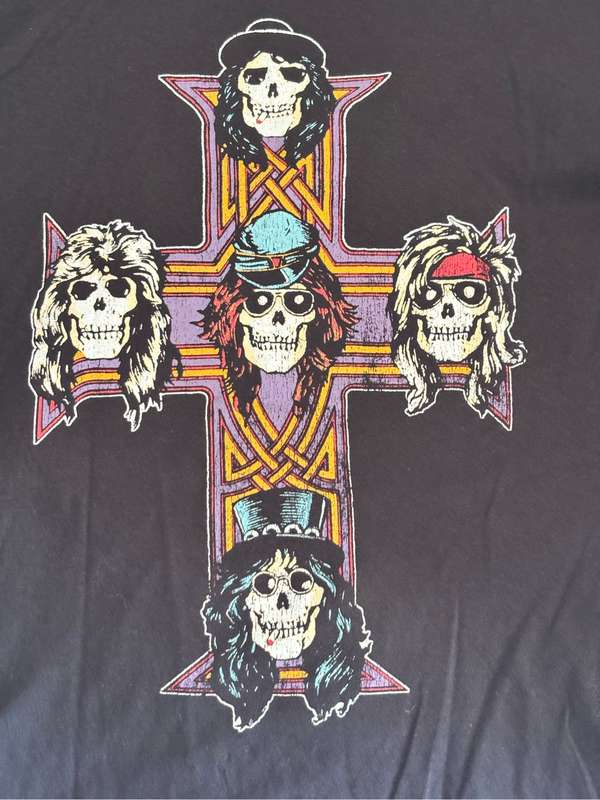 Guns and Rose T-shirt Long Sleeve Large Appetite for Destruction