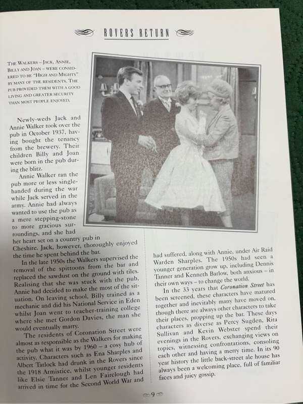 Life and Times at the Rovers Return Coronation Street foreword Julie Goodyear Signed