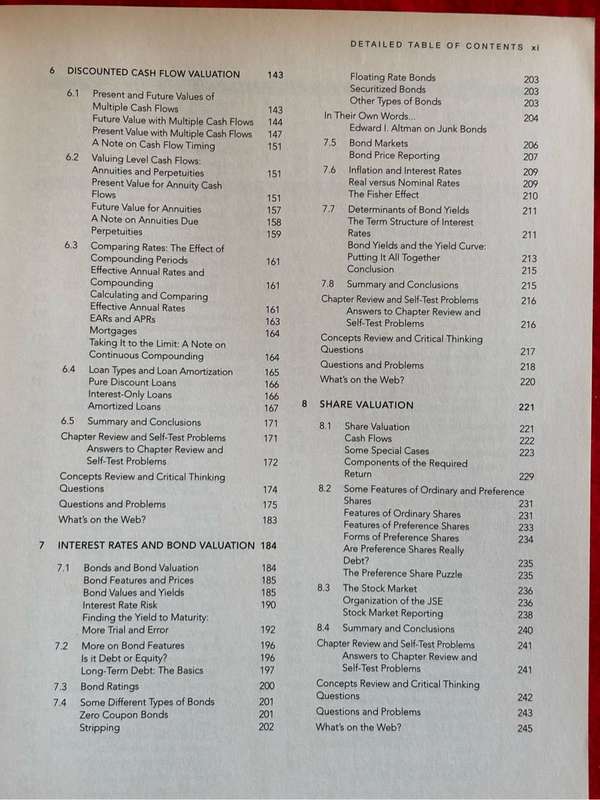 Fundamentals of Corporate Finance 3rd South African Edition  Firer, Ross, Westerfield, Jordan