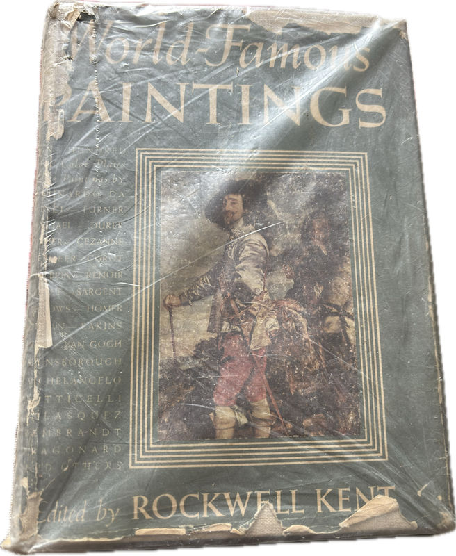 World Famous Paintings by Rockwell Kent 1st Edition 1939 Signed 100 Plates