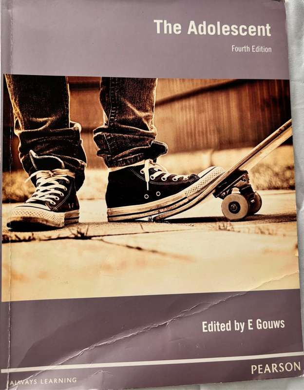 The Adolescent Fourth Edition Edited by E Gouws Pearson