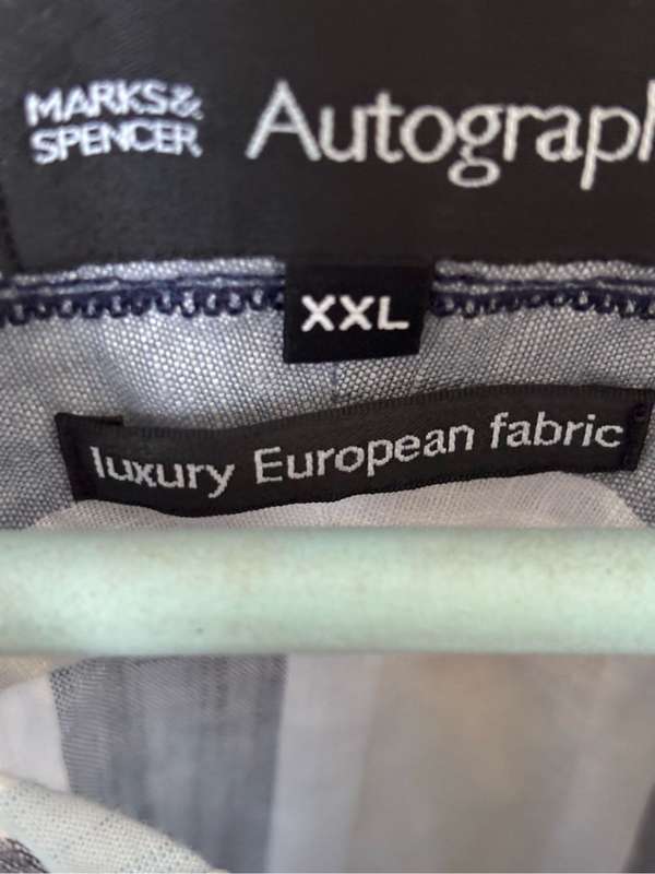 Mark & Spencer Autograph XXL Mens Short Sleeve Shirt