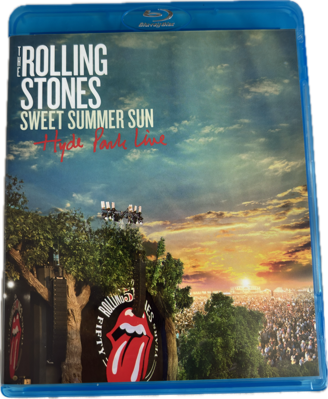 Rolling Stones Blu-ray Sweet Summer Sun Hyde Park Live Collectable Rare
