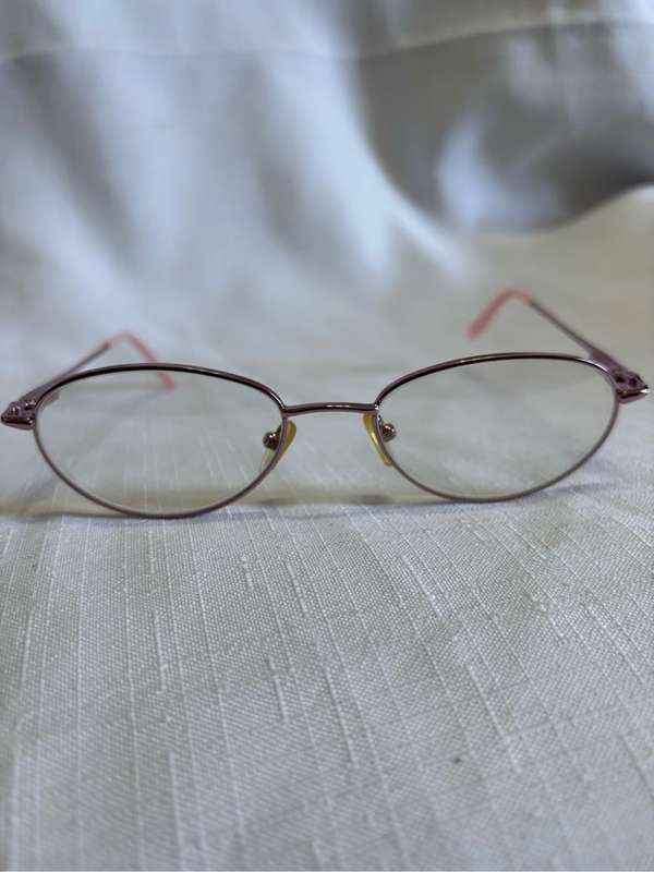Jean-Marc Eyewear Frame Pink Metal Rare Vintage