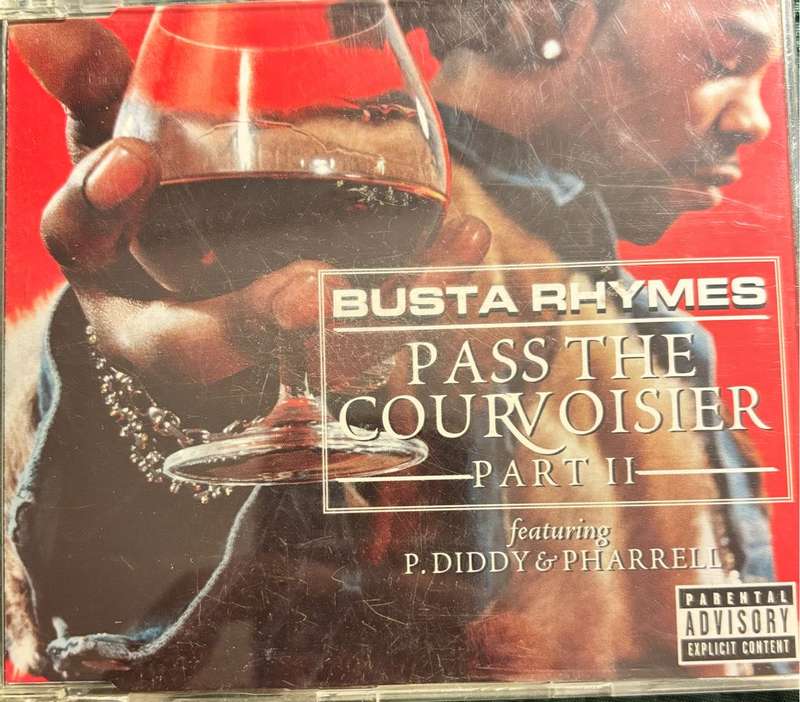 Busta Rhymes CD Pass the Courvoisier Part 2 O Diddy Pharrell 2002