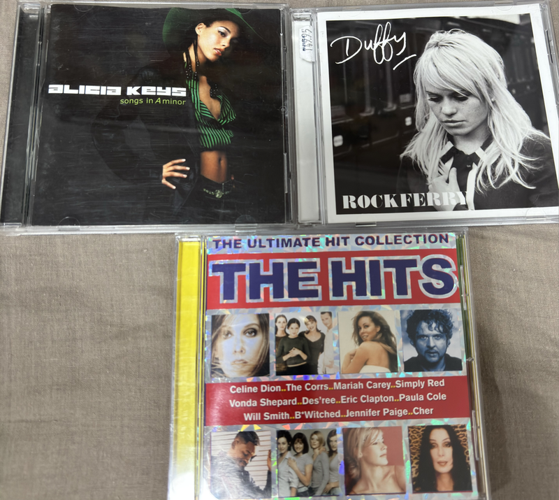 CD lot Alicia Keys, Duffy & The Ultimate Hit Collection