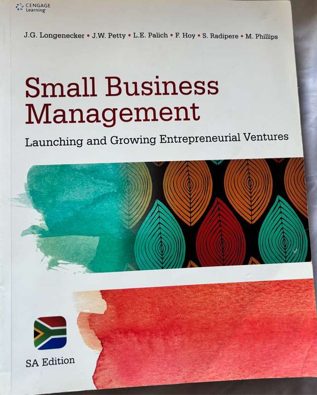Small Businesses Management S A Edition J G Longenecker, J W Petty,