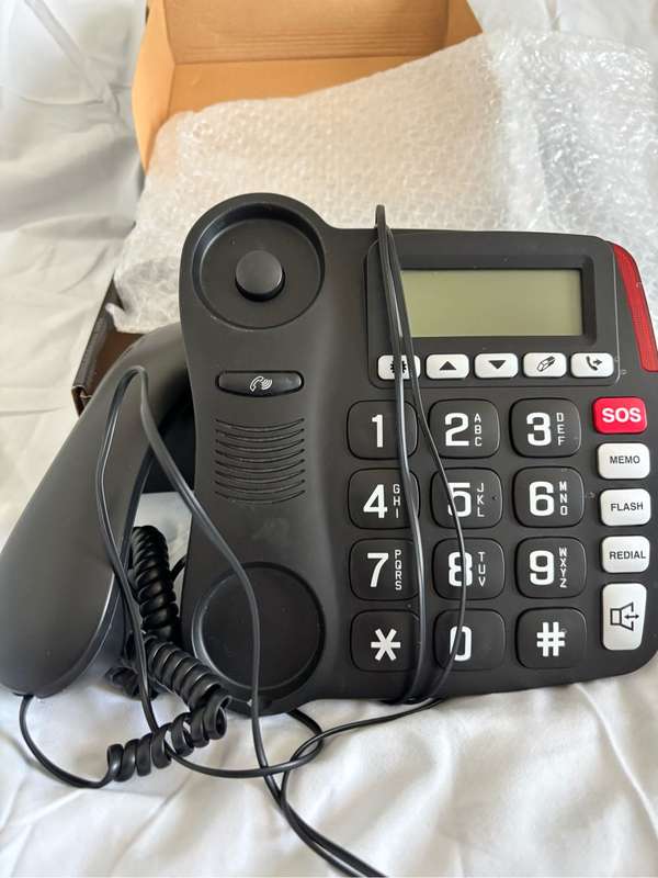 Senior Citizen Desktop Phone QT Big Button Base