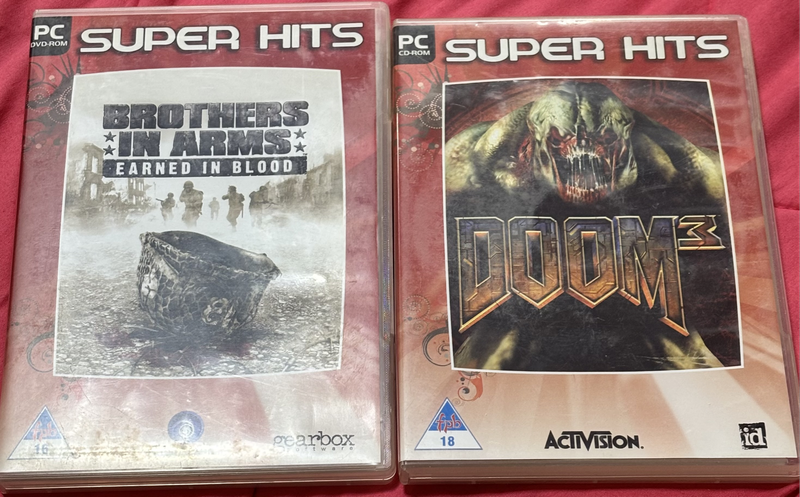 PC Games Doom 3 & Brothers in Arms Earned in Blood