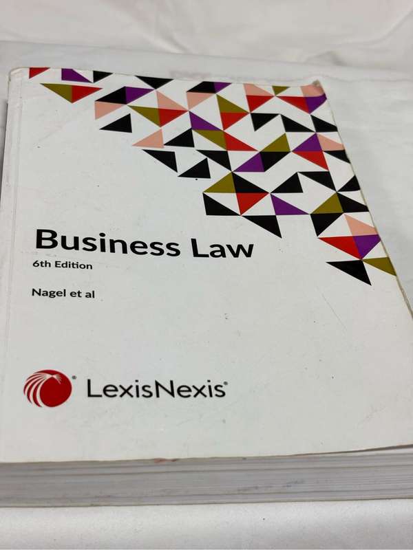 Business Law 6th Edition Nagel et al