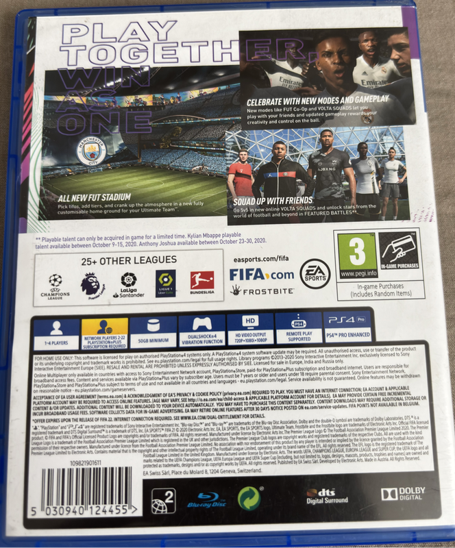 PS4 FIFA 21