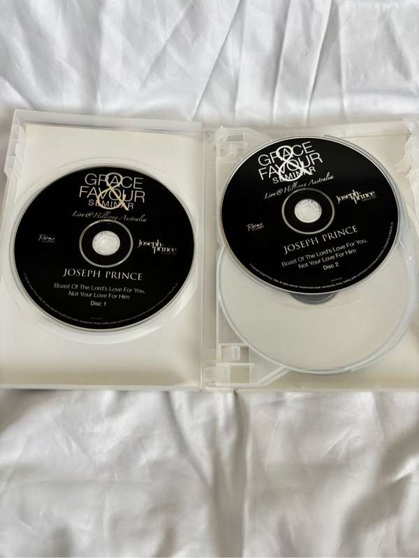 Joseph Prince Grace Favour Seminar 6 CD Discs