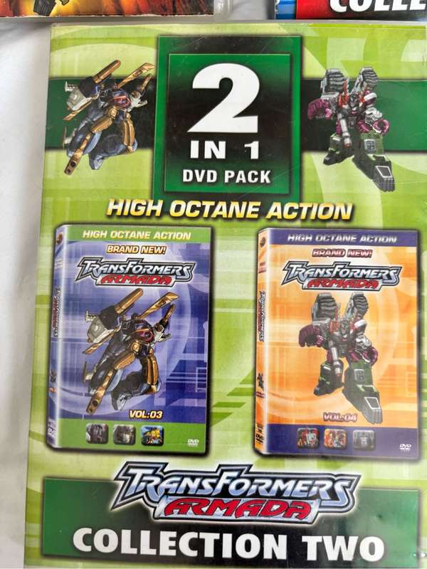 Transformers Armada Volumes 1, 2, 3, 4, 7, 8, 9, 10, 11, 12