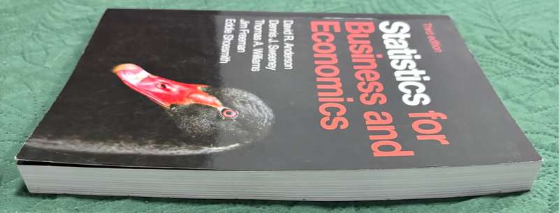 Statistics for Business and Economics 3rd Edition by David R Anderson, Dennis J Sweeney