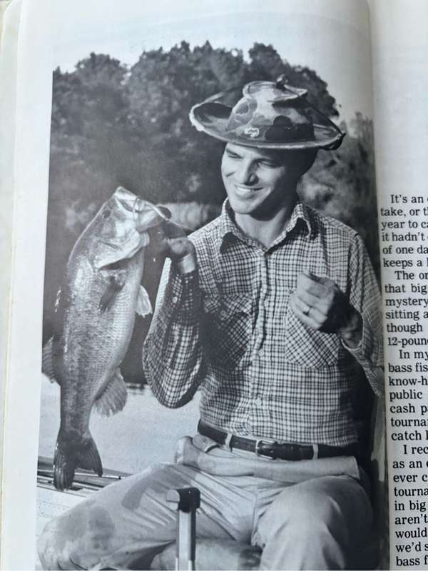 Hannons Big Bass Magic 1st Edition 1986 Sought After Fishing Book