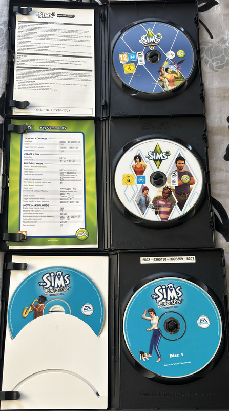 Sims PC Games lot Sims 3 & Dragon Valley plus Sims Unleashed