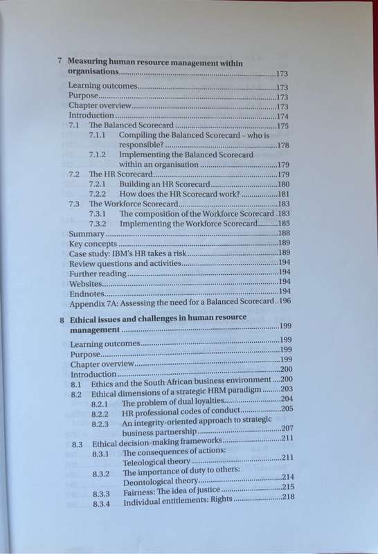 Human Resource Management Oxford 4th Edition P. Grobler, R. Botha