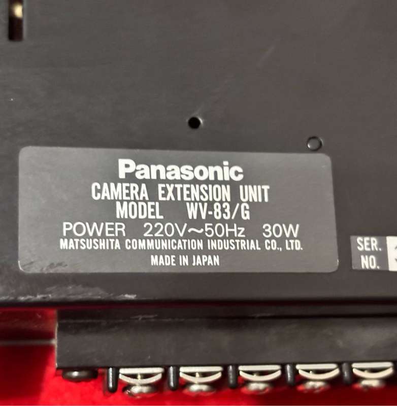 Panasonic Video Camera Extension Unit WV-83