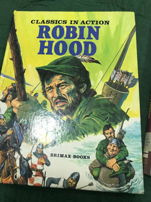 Classics in Action ROBIN HOOD by Brimax Books