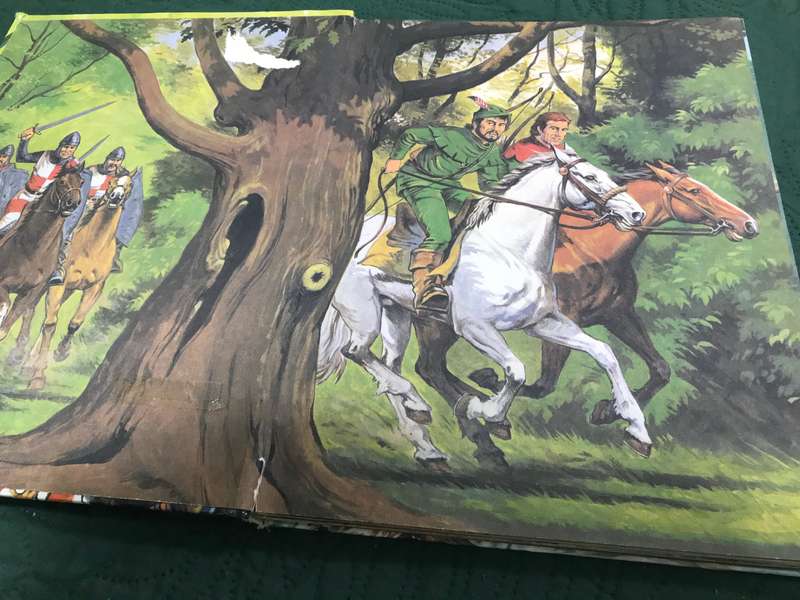 Classics in Action ROBIN HOOD by Brimax Books