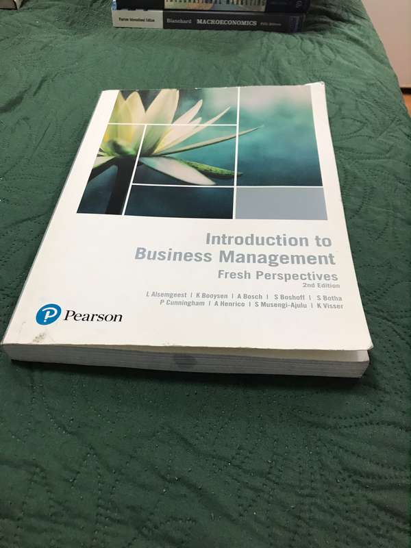 Introduction to Business Management: Fresh Perspectives 2nd Edition Pearson