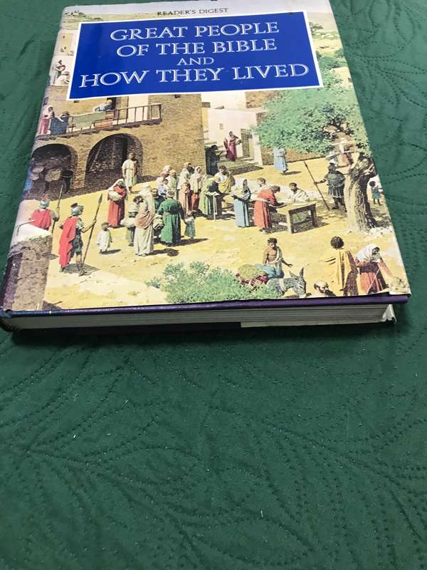 GREAT PEOPLE OF THE BIBLE AND HOW THEY LIVED 1974 Hardcover