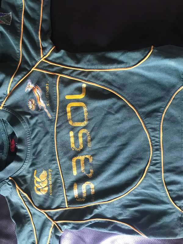 2 year old Canterbury Sasol SA Rugby  Jersey