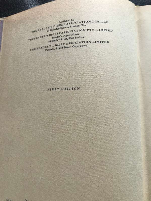 READER'S DIGEST CONDENSED . A RIVER RAN OUT OF EDEN, SEVEN DAYS IN MAY, QUEEN MARY, STAR-RAKER 1st e